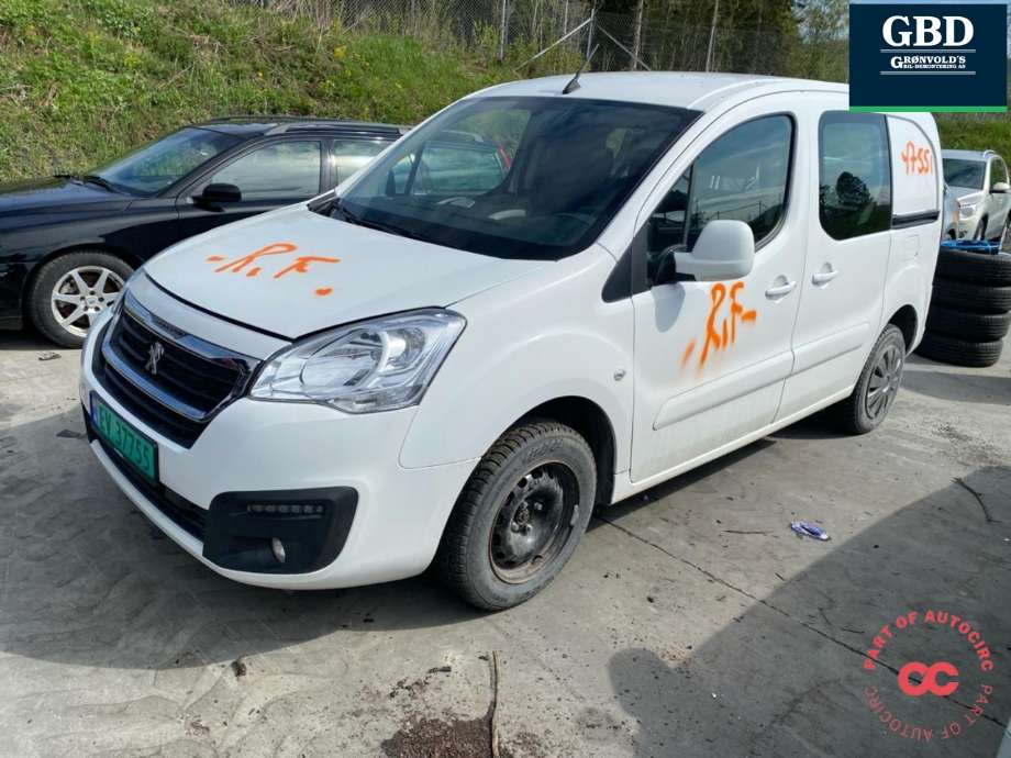 Peugeot Partner 2015-2019 (Type II, Fase 2) , Motorkode: ZKY, Girkassekode: 