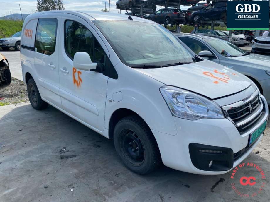 Peugeot Partner 2015-2019 (Type II, Fase 2) , Motorkode: ZKY, Girkassekode: 