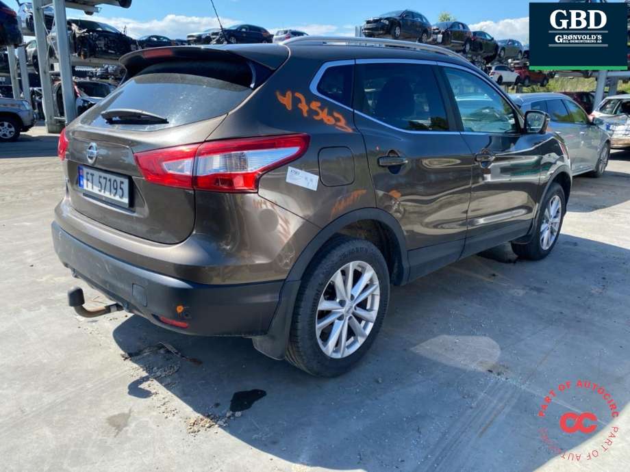 Nissan Qashqai 2014-2021 (Type II) , Motorkode: HRA2DDT, Girkassekode: 31020X426A