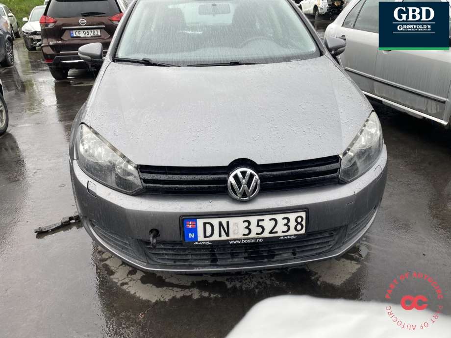 VW Golf VI 2008-2012 , Motorkode: CBD, Girkassekode: