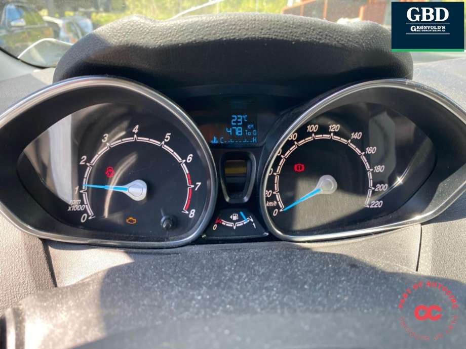 Ford Fiesta 2013-2017 (Type VI, Fase 2) , Motorkode: SFJA, Girkassekode: 2067977
