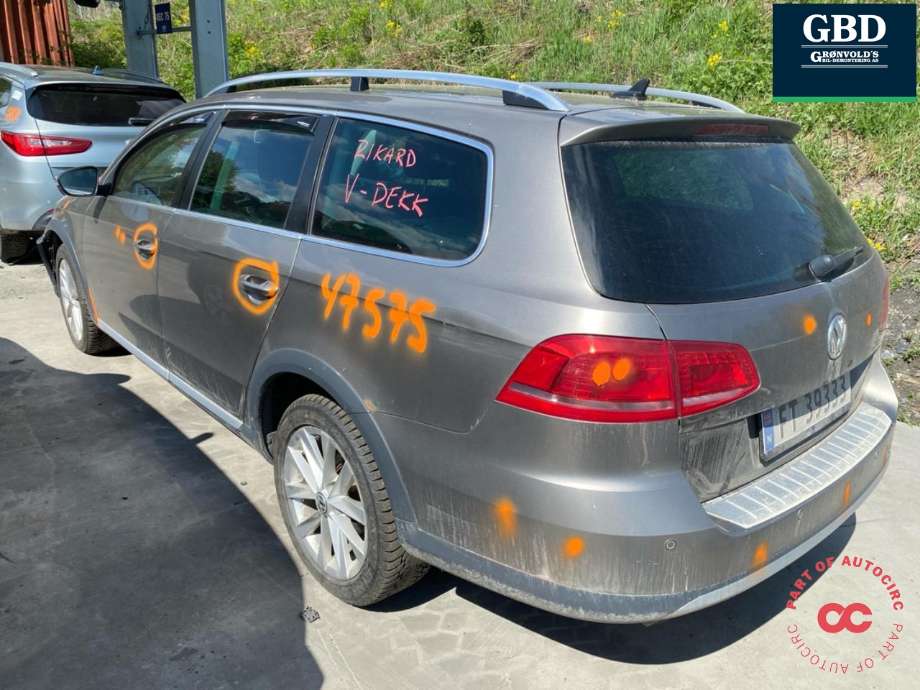 VW Passat 2011-2015 (B7) (B7), Motorkode: CFFB, Girkassekode: MKH