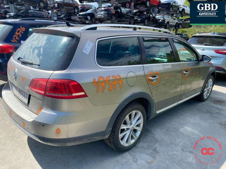 VW Passat 2011-2015 (B7) (B7), Motorkode: CFFB, Girkassekode: MKH