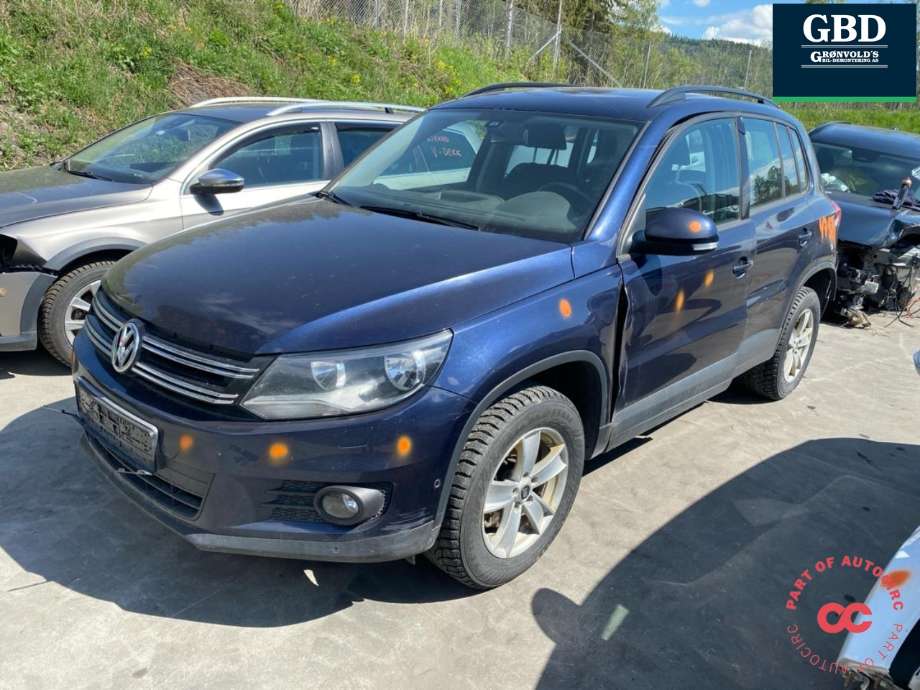 VW Tiguan, 2011-2016 (Type I, Fase 2)  delebil , Motorkode: CFFD, Girkassekode: NFZ