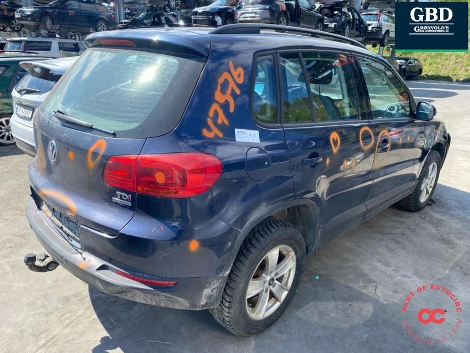 VW Tiguan 2011-2016 (Type I, Fase 2) delebil , Motorkode: CFFD, Girkassekode: NFZ