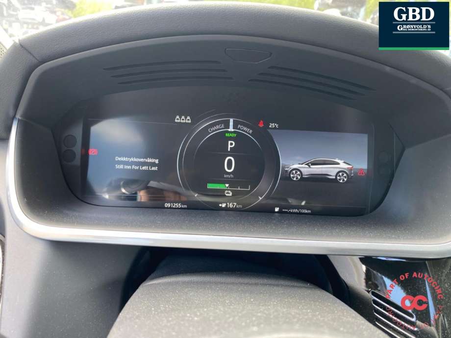 Jaguar I-PACE 2018-->> , Motorkode: TZ204-XSA, Girkassekode: 