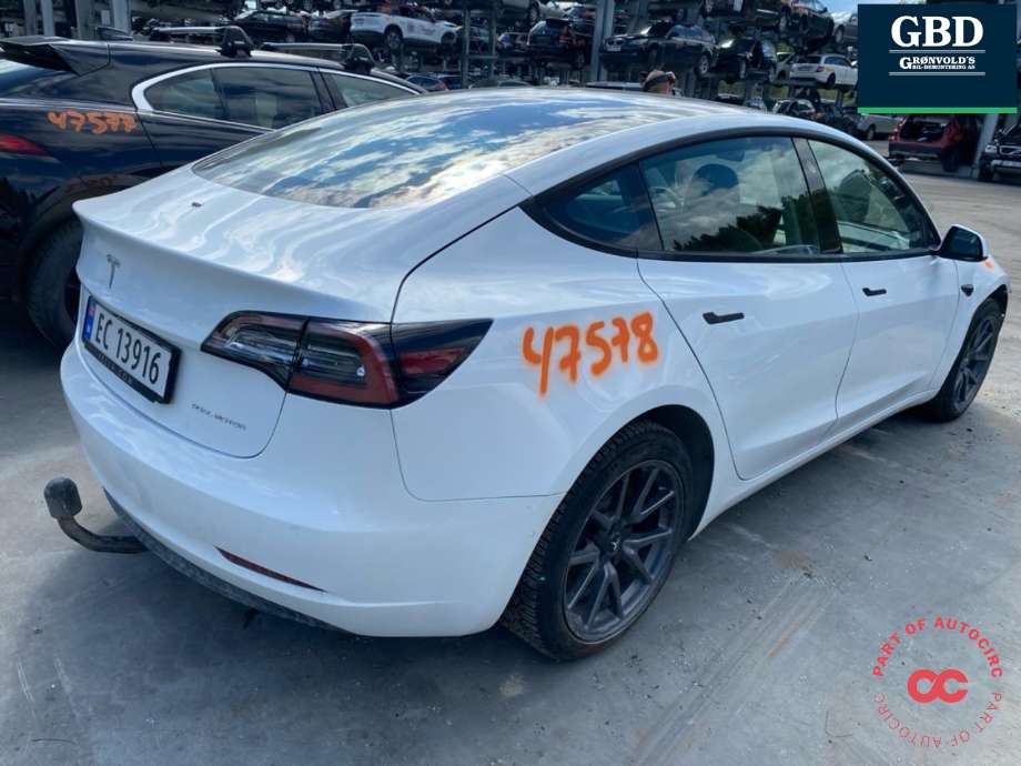 Tesla Model 3, 2018-2023 (Fase 1)  delebil , Motorkode: 3D3