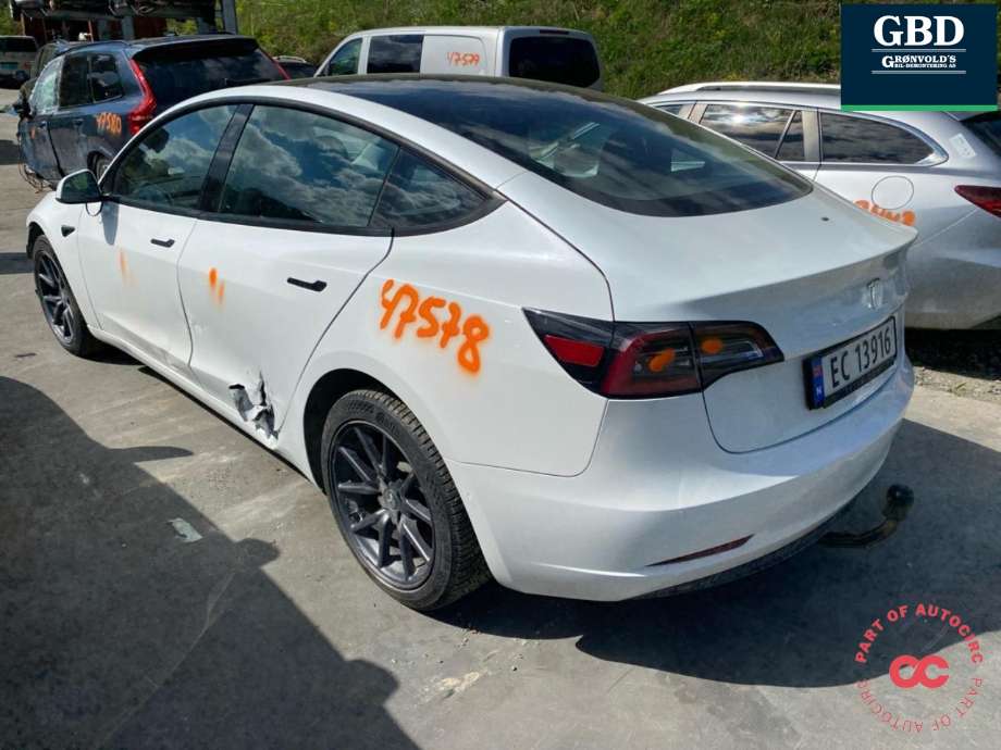 Tesla Model 3 2018-2023 (Fase 1) , Motorkode: 3D3, Girkassekode: