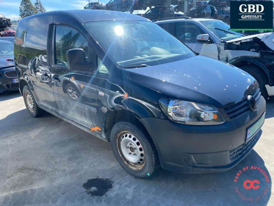 VW Caddy 2010-2015 (Type III, Fase 2) delebil , Motorkode: CAYD, Girkassekode: LZY