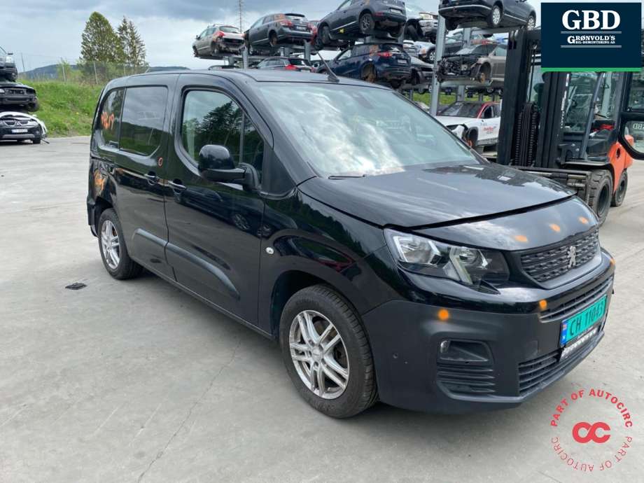 Peugeot Partner 2019-->> (Type III) , Motorkode: YHZ, Girkassekode: 98 279 622 80