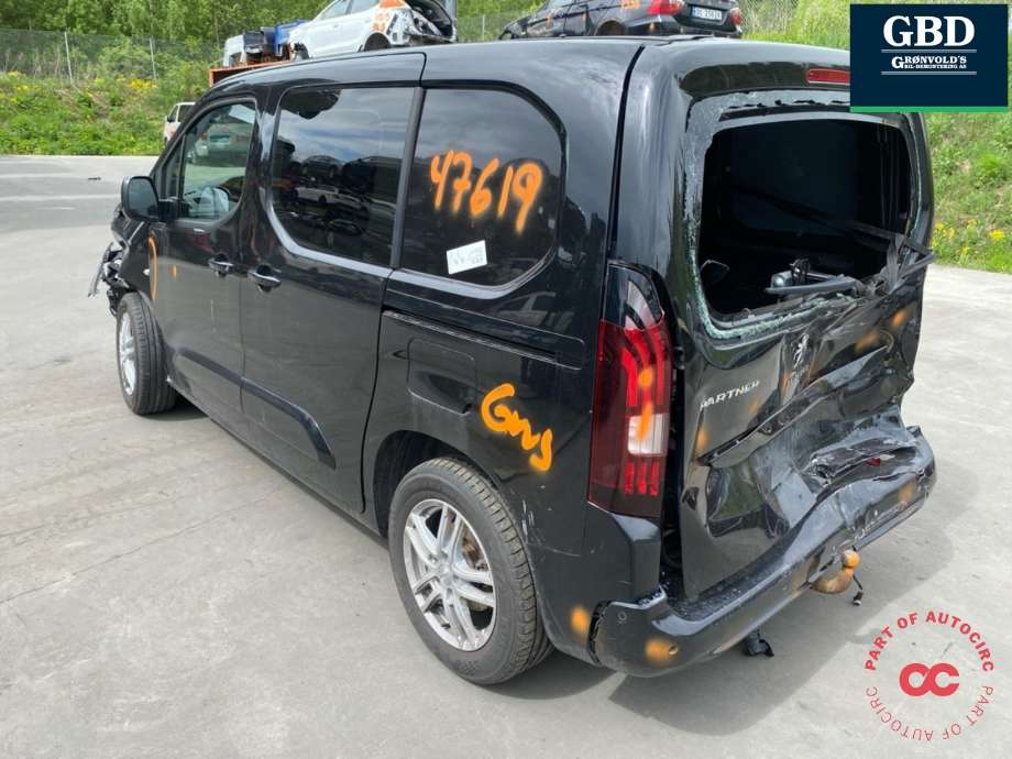Peugeot Partner 2019-->> (Type III) , Motorkode: YHZ, Girkassekode: 98 279 622 80