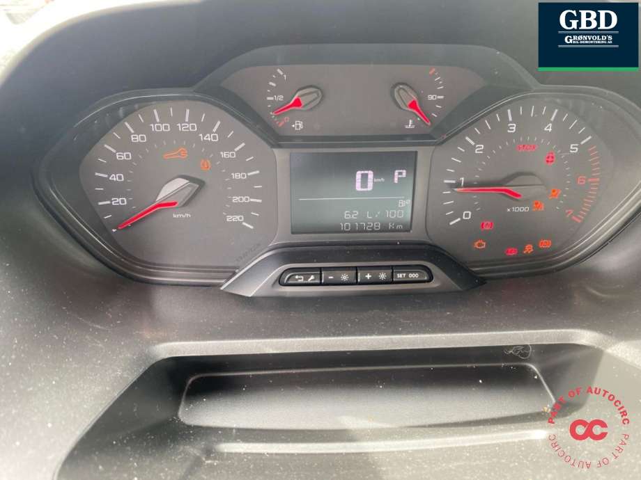 Peugeot Partner 2019-->> (Type III) , Motorkode: YHZ, Girkassekode: 98 279 622 80