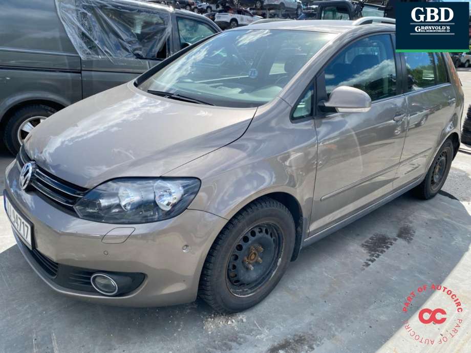 VW Golf, Plus/Cross 2009-2013 (Fase 2) , Motorkode: CAXA, Girkassekode: LHY