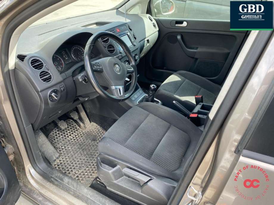 VW Golf, Plus/Cross 2009-2013 (Fase 2) , Motorkode: CAXA, Girkassekode: LHY