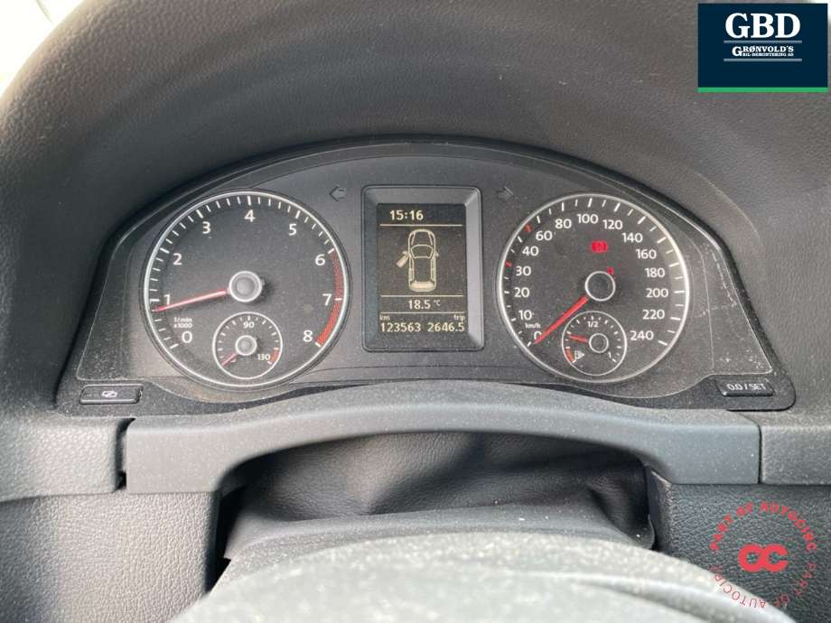 VW Golf, Plus/Cross 2009-2013 (Fase 2) , Motorkode: CAXA, Girkassekode: LHY