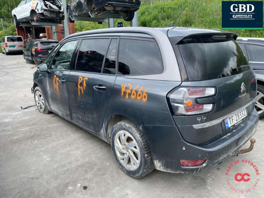 Citroën C4, Picasso, 2013-2018 (Type II)  delebil , Motorkode: 9HC, Girkassekode: 98 024 856 80
