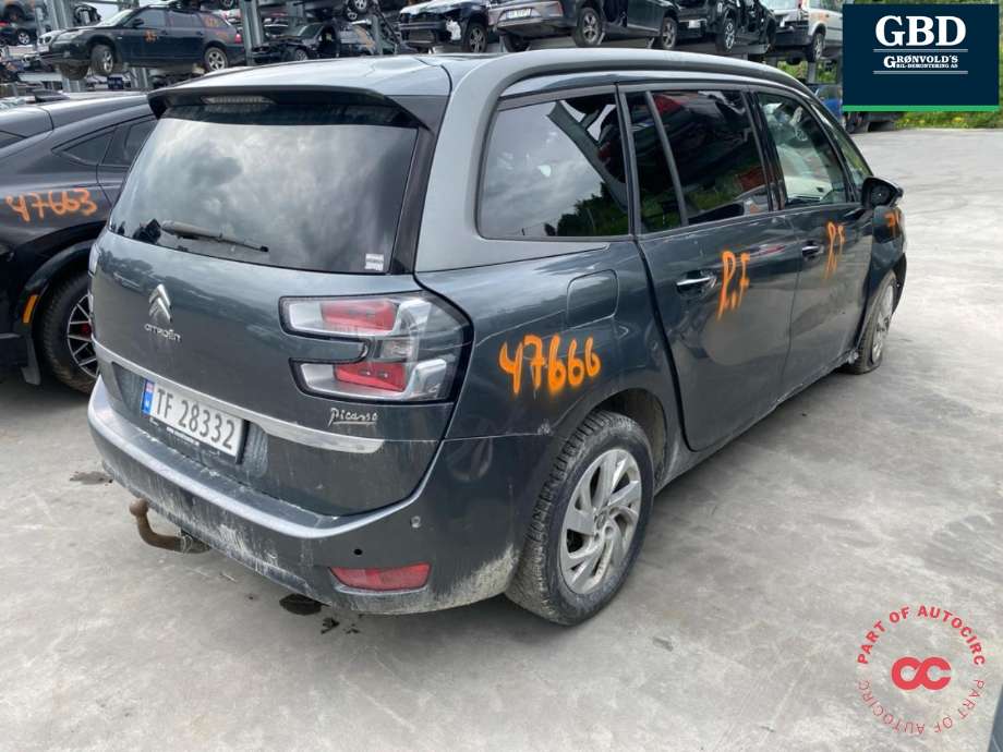 Citroën C4, Picasso 2013-2018 (Type II) , Motorkode: 9HC, Girkassekode: 98 024 856 80