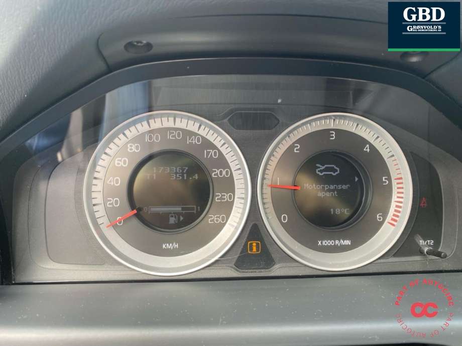 Volvo V70 2007-2013 (Type III, Fase 1) , Motorkode: D4162T, Girkassekode: 1285027