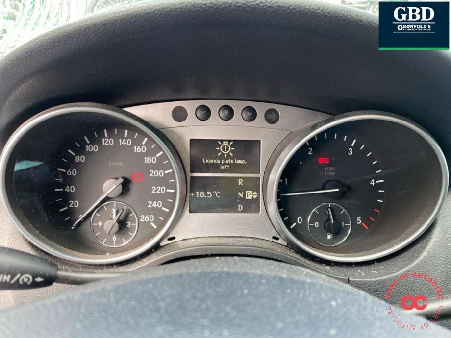Mercedes ML 2005-2011 (W164) (W164), Motorkode: OM642.940, Girkassekode: A 164 270 95 01