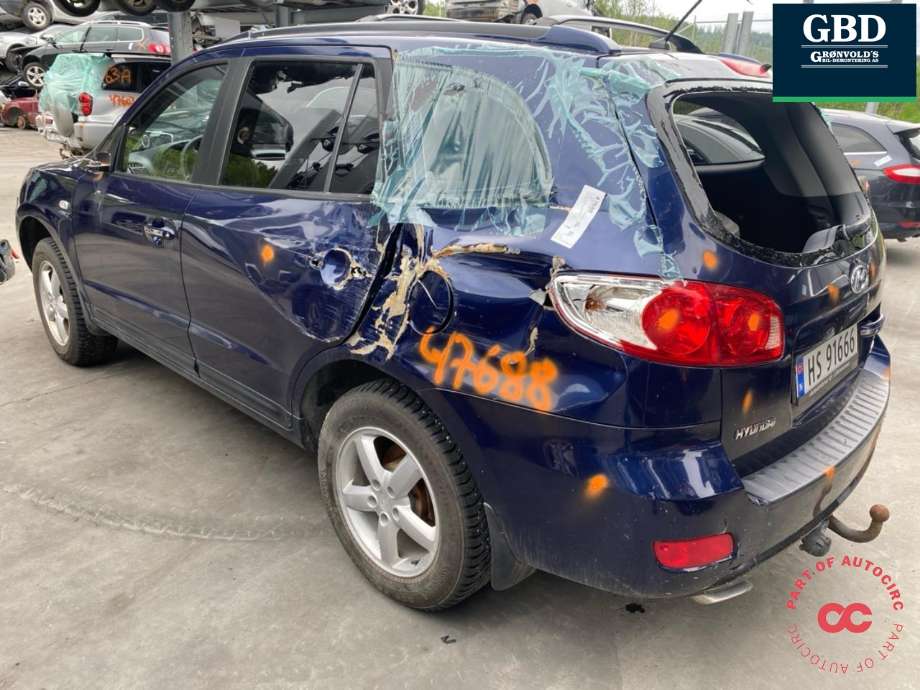 Hyundai Santa Fe 2001-2006 (Type I) , Motorkode: D4EB, Girkassekode: 4300038070