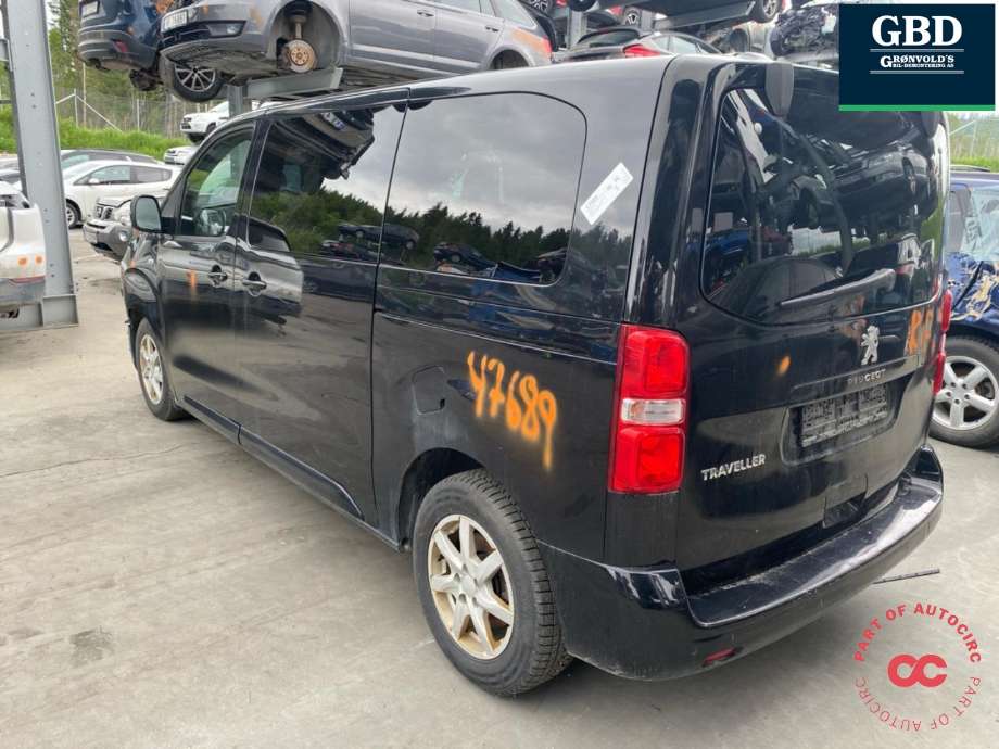 Peugeot Traveller, 2017->>  delebil , Motorkode: AHX, Girkassekode: 98 195 856 80