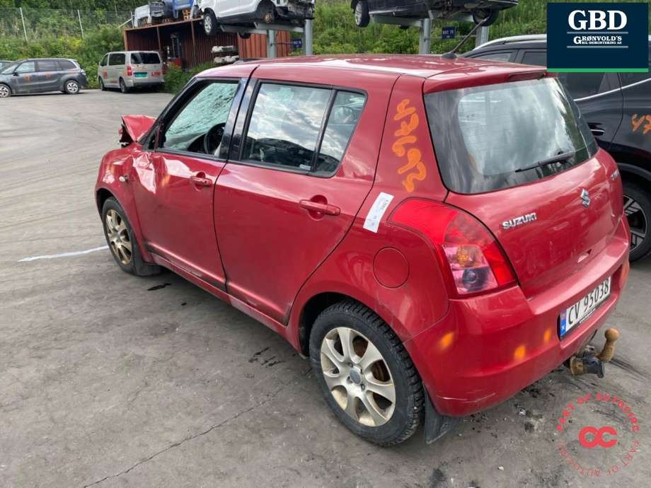 Suzuki Swift 2005-2010 , Motorkode: M13A, Girkassekode: 2472163J01