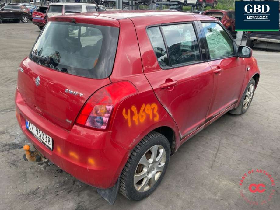 Suzuki Swift 2005-2010 , Motorkode: M13A, Girkassekode: 2472163J01