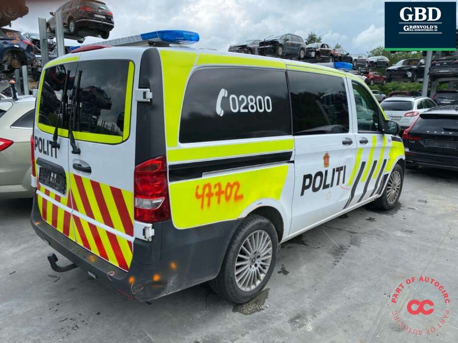 Mercedes Vito 2014-->> (W447) (W447), Motorkode: OM654.920, Girkassekode: A 447 270 10 01