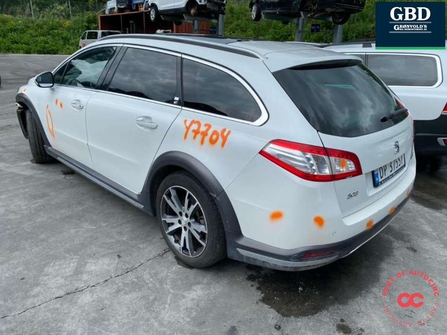 Peugeot 508 2011-2014 (Type I, Fase 1) , Motorkode: RHC, Girkassekode: 2231 S7