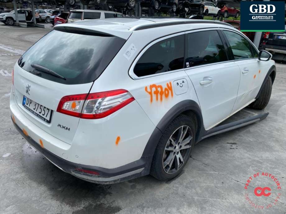 Peugeot 508 2011-2014 (Type I, Fase 1) , Motorkode: RHC, Girkassekode: 2231 S7