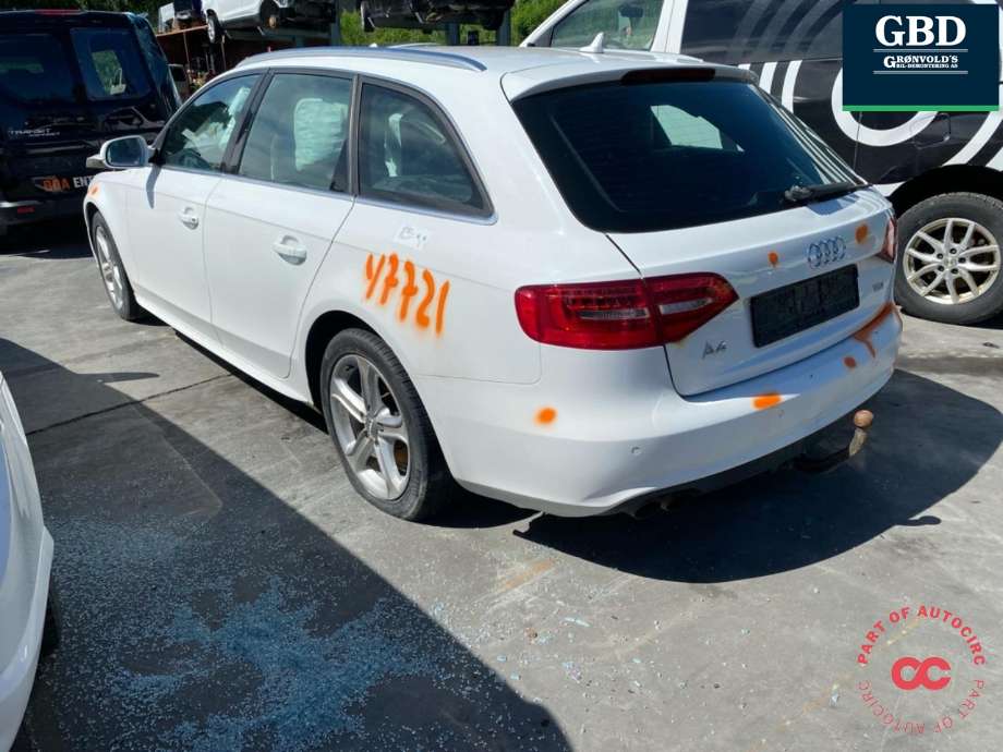 Audi A4, 2007-2014 (B8, Type IV) (B8) delebil , Motorkode: CJCC, Girkassekode: MVR