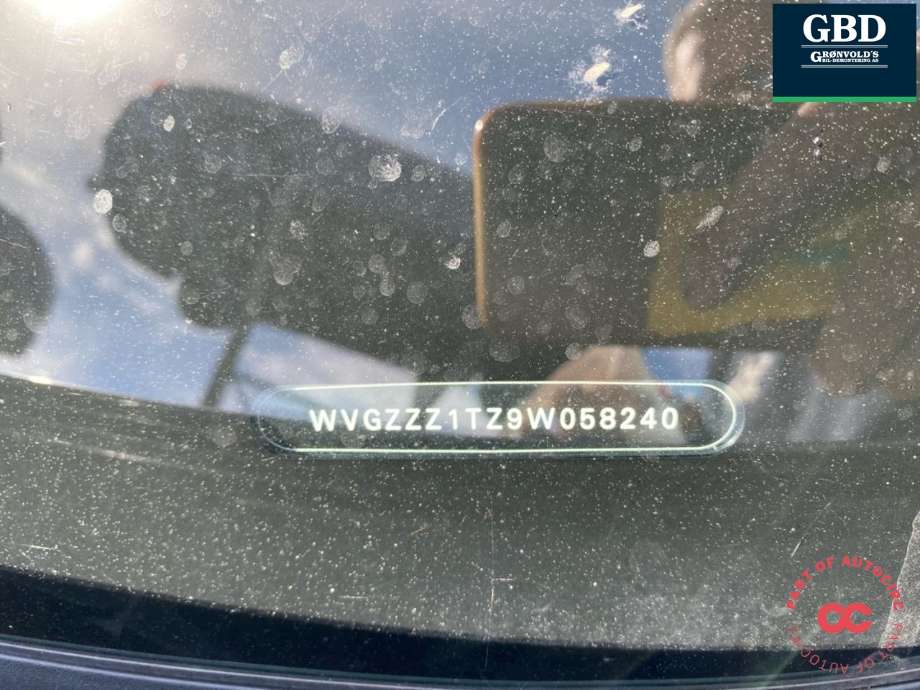 VW Touran 2007-2010 (Type I, Fase 2) , Motorkode: BLS, Girkassekode: 