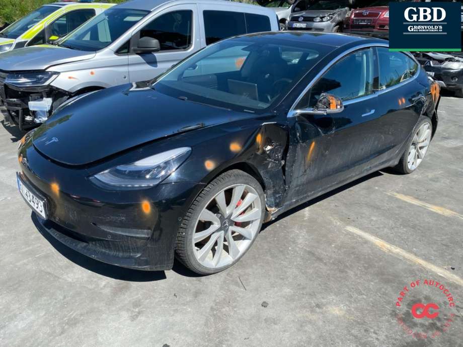 Tesla Model 3 2018-2023 (Fase 1) , Motorkode: 3D3, Girkassekode: 