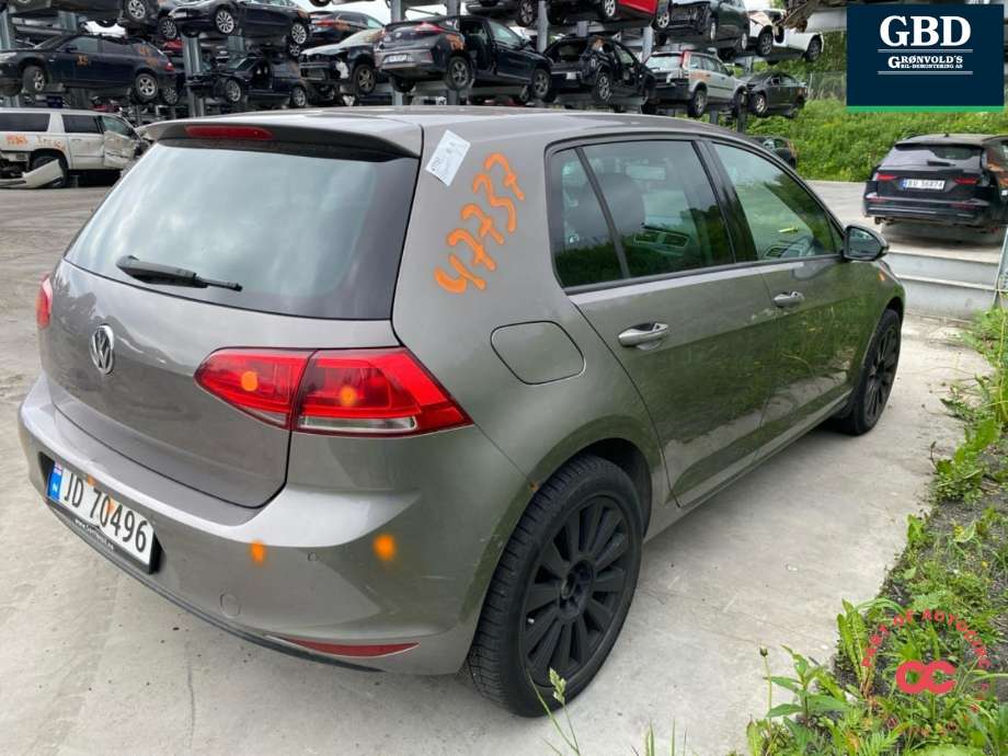 VW Golf VII 2012-2017 (Fase 1) , Motorkode: CJZA, Girkassekode: MYF