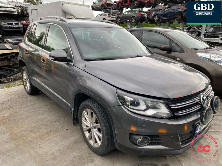 VW Tiguan 2011-2016 (Type I, Fase 2) , Motorkode: CFFB, Girkassekode: NYD
