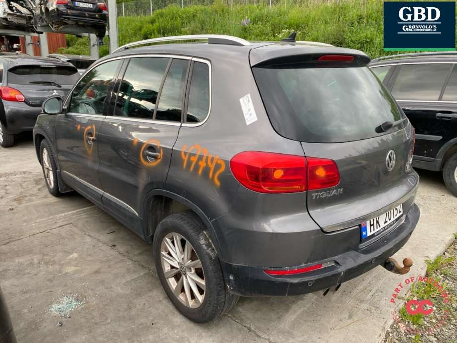VW Tiguan 2011-2016 (Type I, Fase 2) , Motorkode: CFFB, Girkassekode: NYD