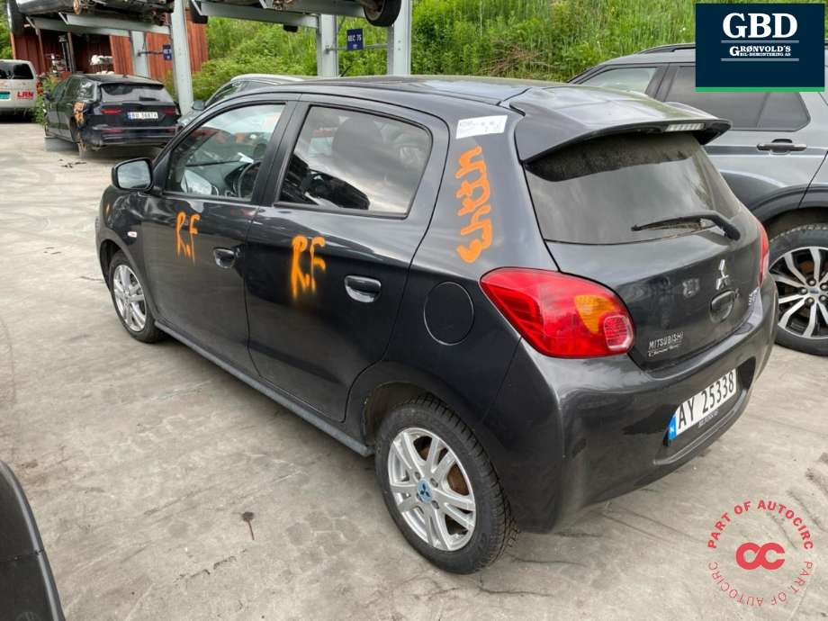 Mitsubishi Space Star, 2013->> (Type II)  delebil , Motorkode: 3A92, Girkassekode: 2700A386