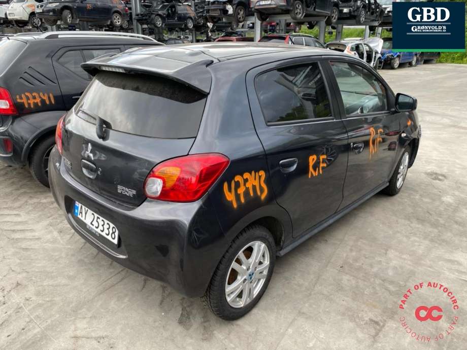 Mitsubishi Space Star 2013-->> (Type II) , Motorkode: 3A92, Girkassekode: 2700A386