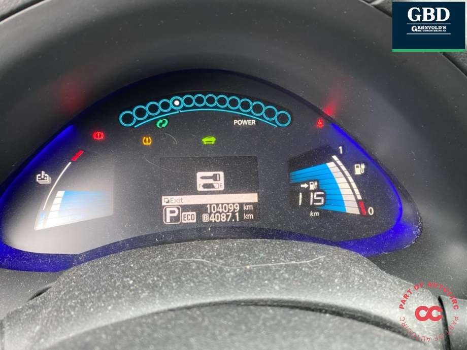 Nissan Leaf 2011-2017 (Type I) delebil , Motorkode: EM57, Girkassekode: 