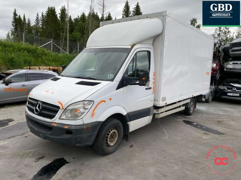 Mercedes Sprinter, 2013-2018 (906, Fase 2) (906) delebil , Motorkode: OM651.957, Girkassekode: A 906 261 10 01