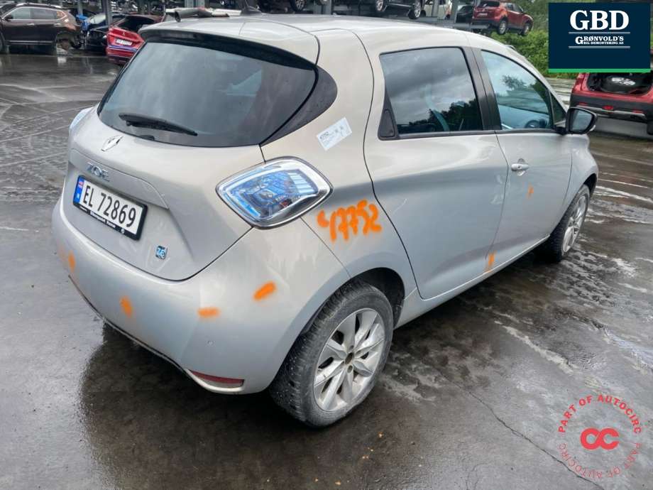 Renault Zoe 2013-2019 (Fase 1) delebil , Motorkode: 5AQ-60, Girkassekode: 