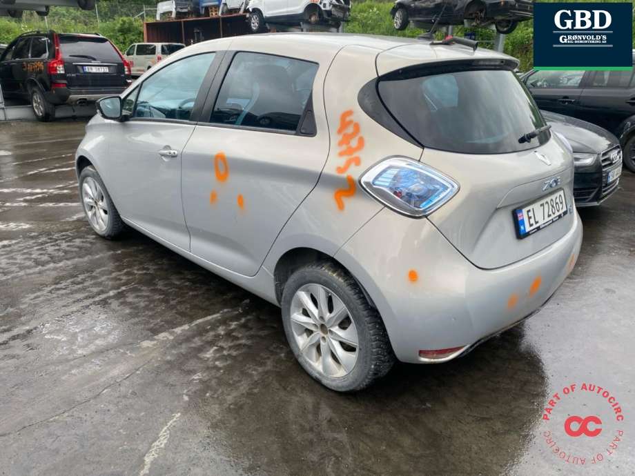 Renault Zoe 2013-2019 (Fase 1) delebil , Motorkode: 5AQ-60, Girkassekode: 
