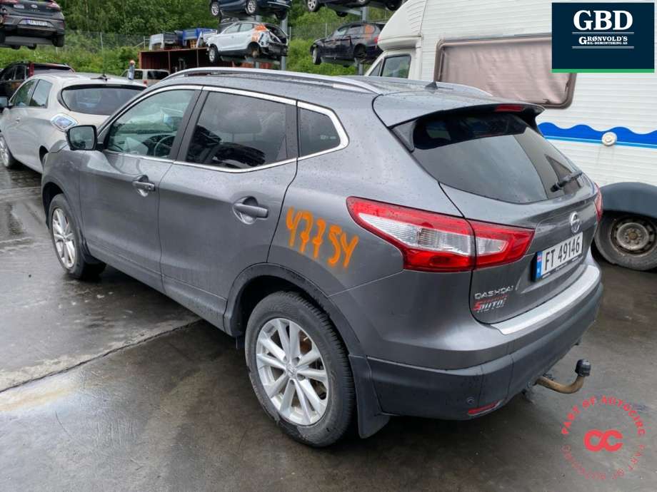 Nissan Qashqai 2014-2021 (Type II) delebil , Motorkode: HRA2DDT, Girkassekode: 320104EA0C