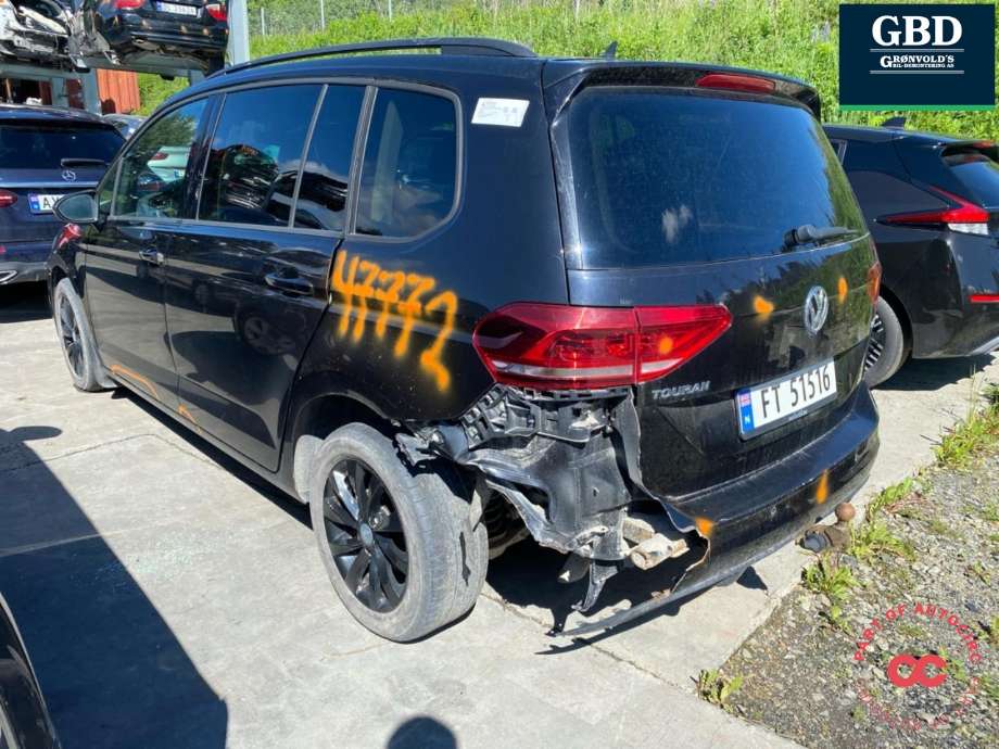 VW Touran 2015-2021 (Type II) , Motorkode: CRKB, Girkassekode: QXB