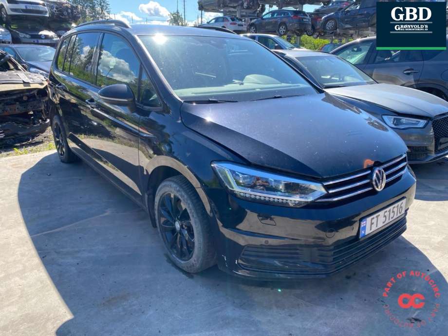 VW Touran 2015-2021 (Type II) , Motorkode: CRKB, Girkassekode: QXB
