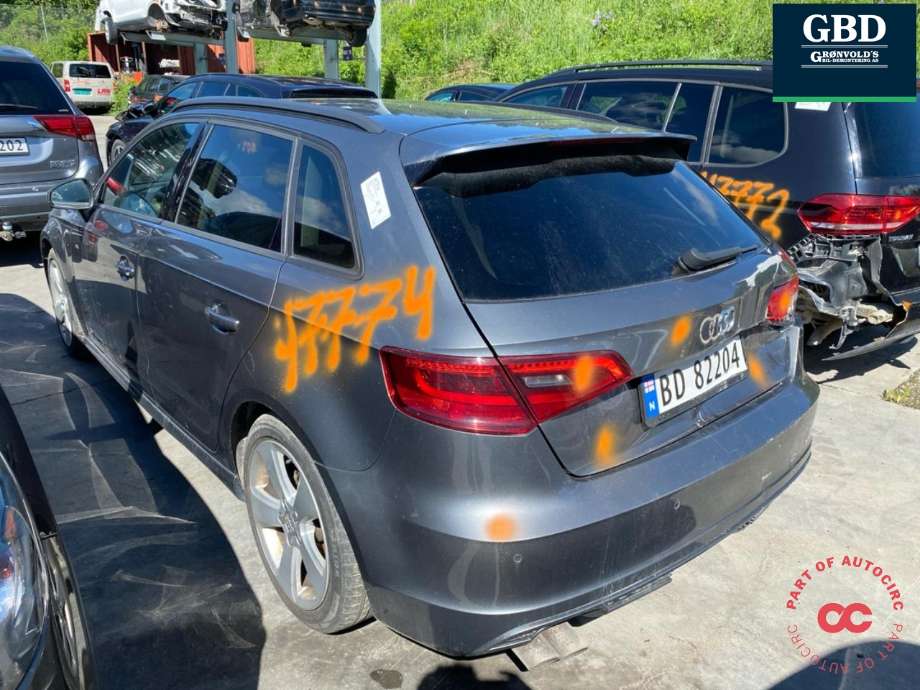 Audi A3 2012-2016 (Type III, Fase 1) , Motorkode: CJSA, Girkassekode: PNC