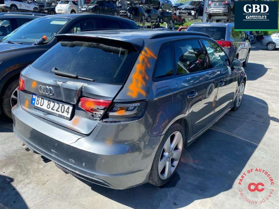 Audi A3 2012-2016 (Type III, Fase 1) , Motorkode: CJSA, Girkassekode: PNC