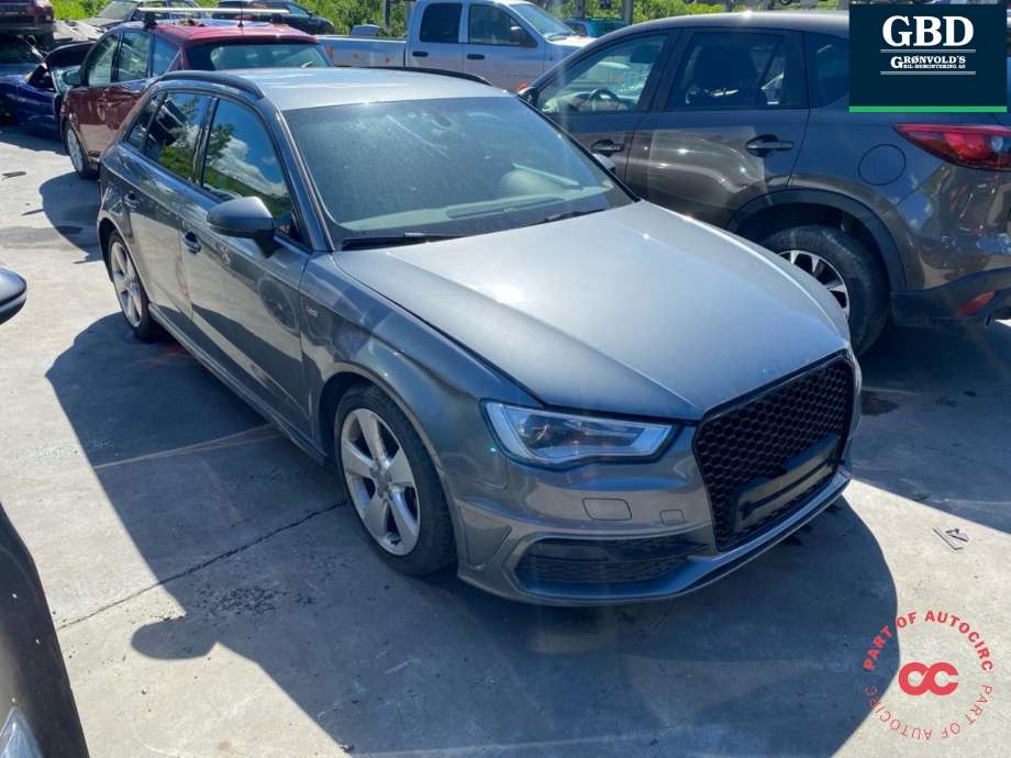 Audi A3 2012-2016 (Type III, Fase 1) , Motorkode: CJSA, Girkassekode: PNC
