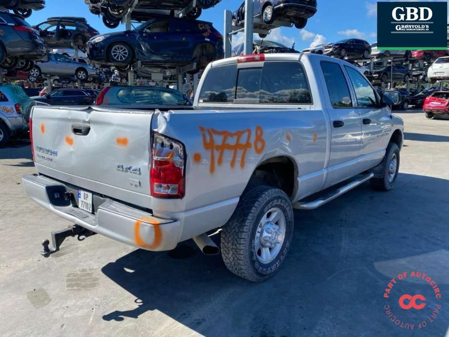 Dodge Ram 2003-2008 (Type III) , Motorkode: 6, Girkassekode: 5086287AA