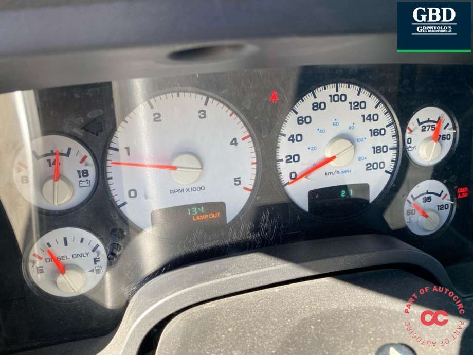 Dodge Ram 2003-2008 (Type III) , Motorkode: 6, Girkassekode: 5086287AA